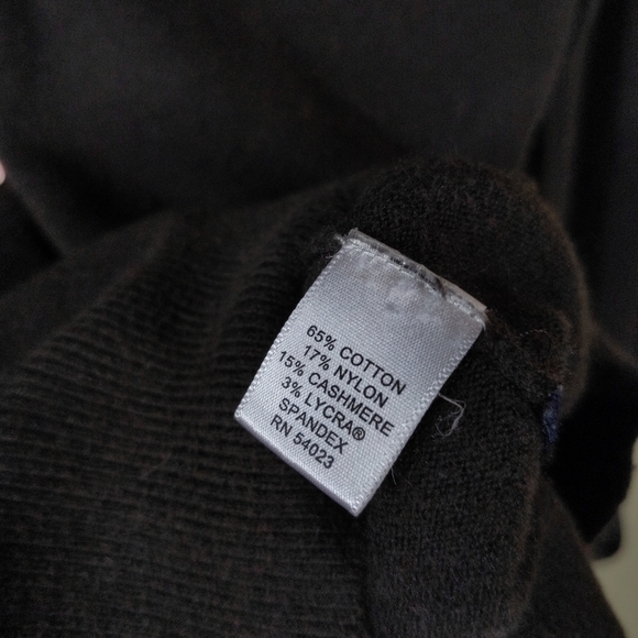 Banana Republic Brown Cashmere Blend Button Down Cardigan - Picture 5 of 8